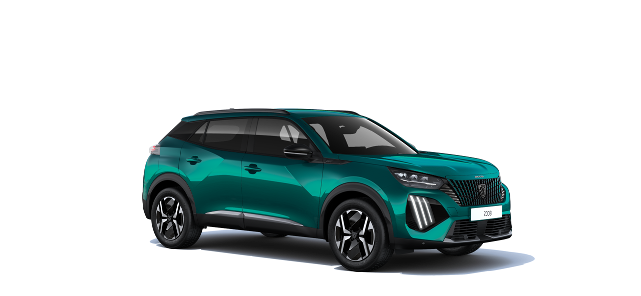 Кросовер Peugeot 2008 у комплектації GT синього кольору