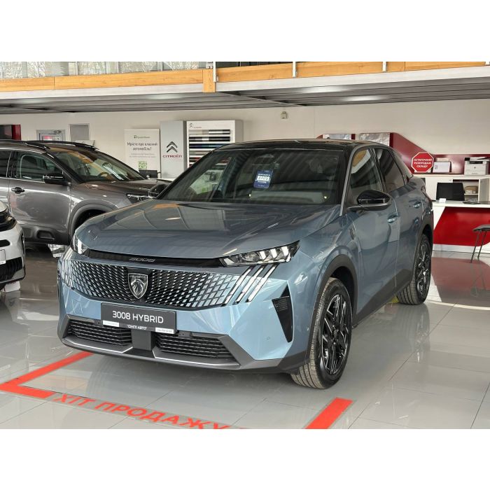 Peugeot Новий 3008 Hybrid 136 e-DCS6 GT (2025)