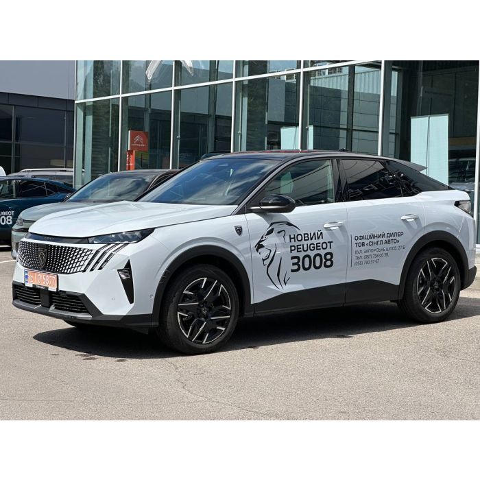 DEMO Peugeot new 3008 1,6 PT 180 AT6 GT (2025) білий