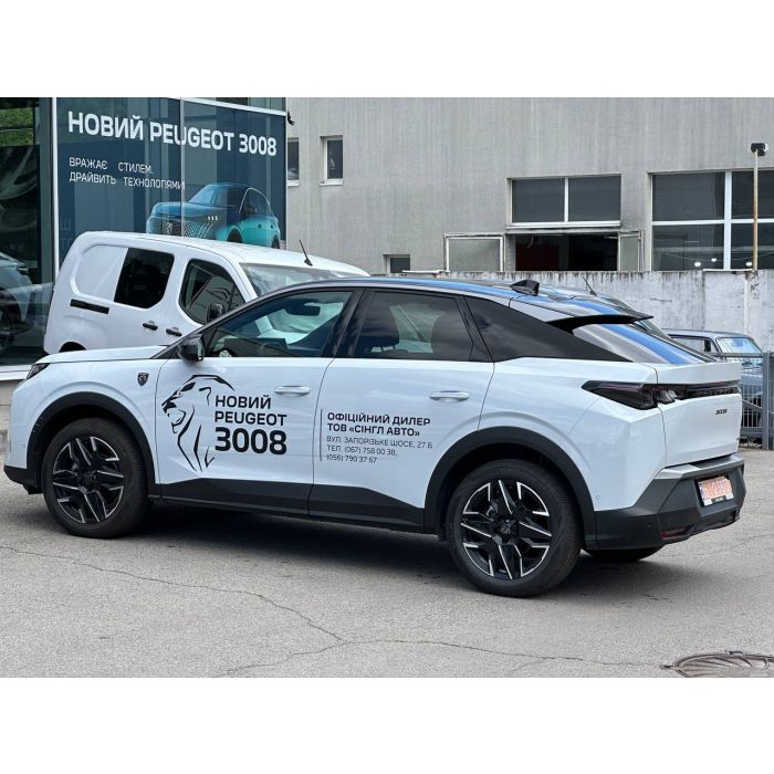 DEMO Peugeot new 3008 1,6 PT 180 AT6 GT (2025) білий